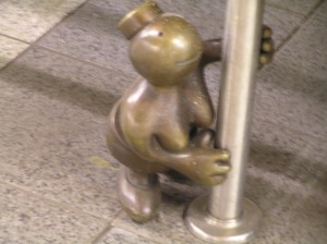 tom otterness, life underground sculptures