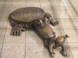 tom otterness, life underground sculptures