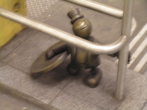 tom otterness, life underground sculptures