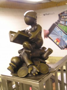 tom otterness, life underground sculptures