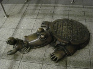 tom otterness, life underground sculptures