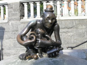 tom otterness, the real world sculptures