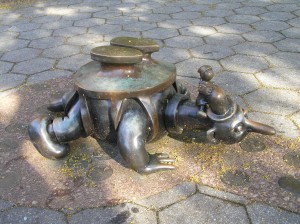 tom otterness, the real world sculptures