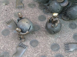 tom otterness, the real world sculptures