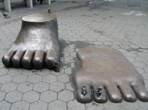 tom otterness, the real world sculptures