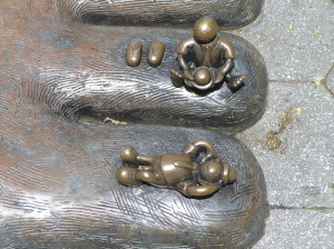 tom otterness, the real world sculptures