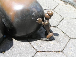 tom otterness, the real world sculptures