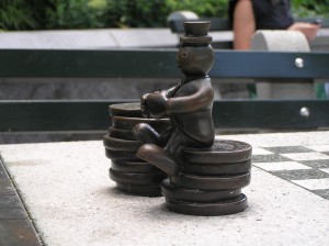 tom otterness, the real world sculptures