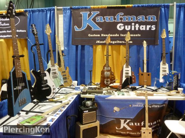 kaufman guitars, ny guitar show and exposition 2016, kaufman guitars 2016