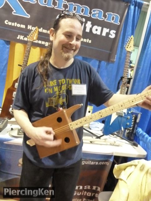 kaufman guitars, ny guitar show and exposition 2016, kaufman guitars 2016