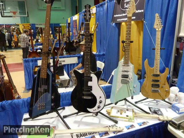 kaufman guitars, ny guitar show and exposition 2016, kaufman guitars 2016