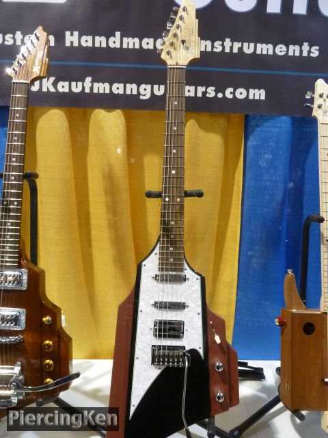 kaufman guitars, ny guitar show and exposition 2016, kaufman guitars 2016