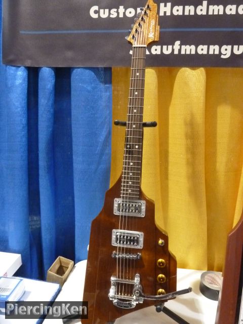 kaufman guitars, ny guitar show and exposition 2016, kaufman guitars 2016