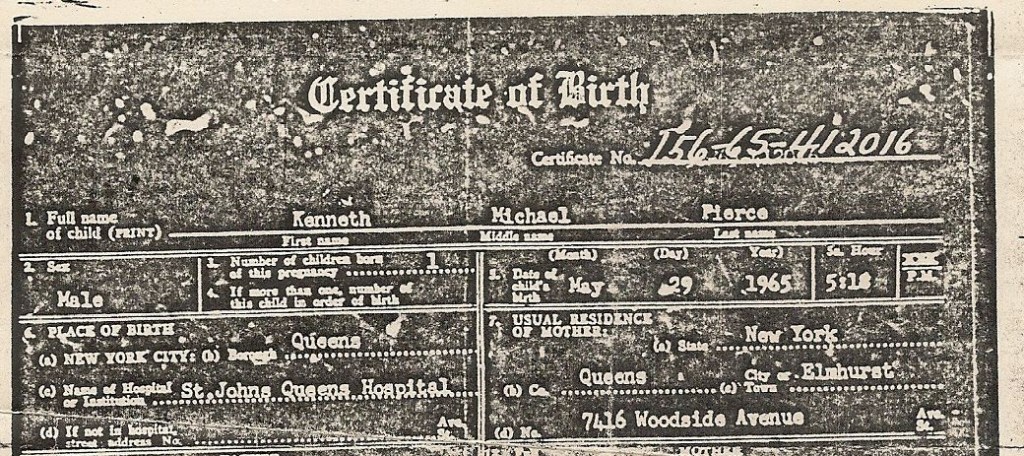 Photo - Birth Certificate Partial