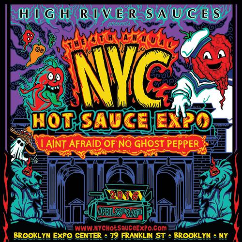 Poster - Hot Sauce Expo - 2016