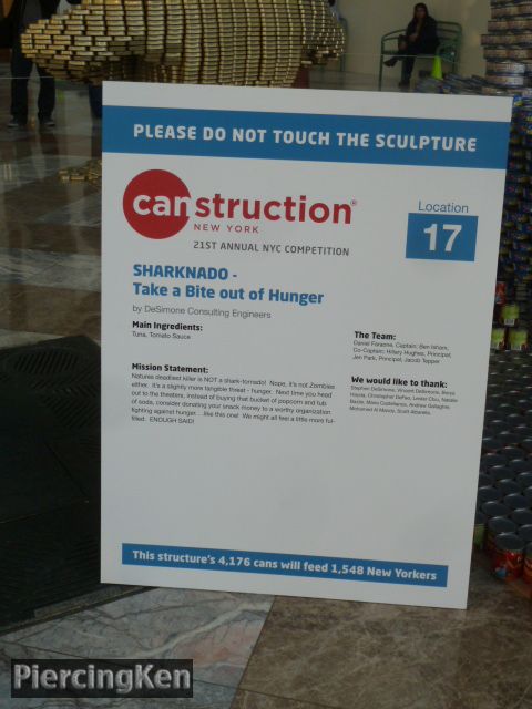 canstruction ny, canstruction ny 2013, brookfield place