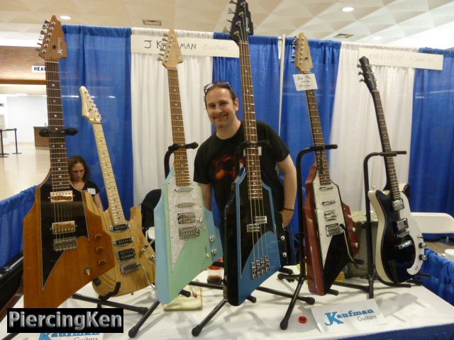 ny guitar show and exposition 2013, jkaufman guitars