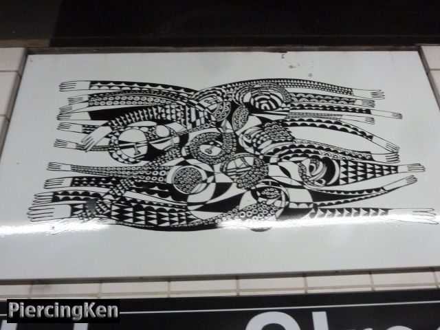 union street, subway station art