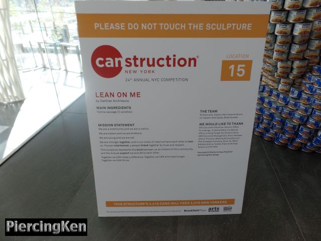 canstruction new york 2016, construction, construction new york, brookfield place