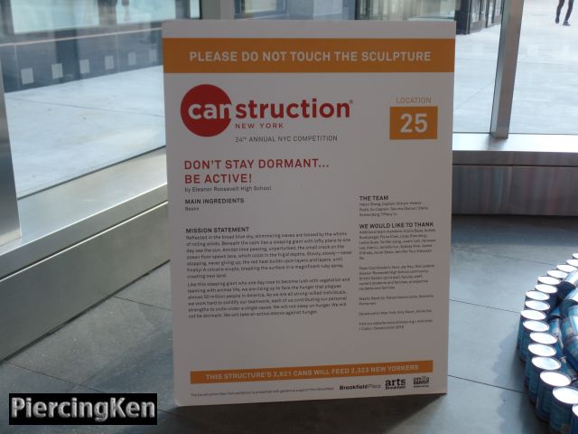 canstruction new york 2016, construction, construction new york, brookfield place