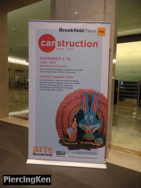 canstruction new york 2016, construction, construction new york, brookfield place