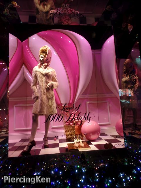 saks fifth avenue, land of 1000 delights