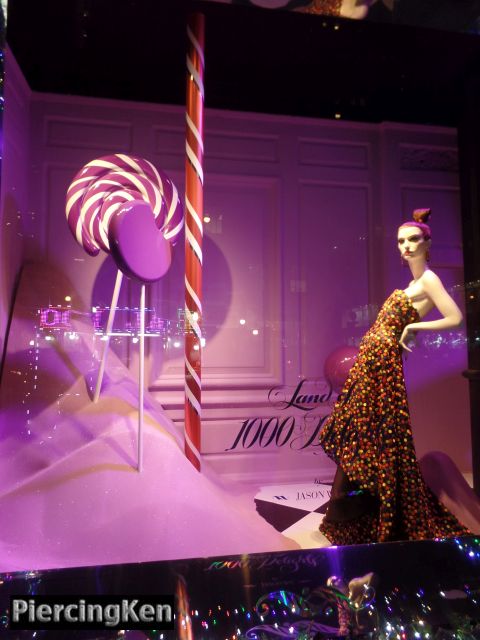 saks fifth avenue, land of 1000 delights