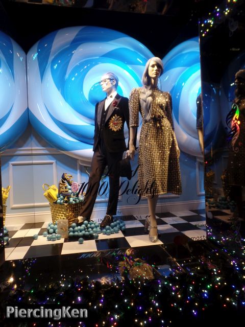 saks fifth avenue, land of 1000 delights