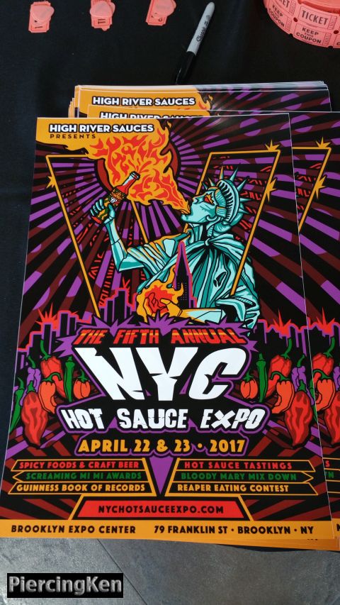 high river sauces, nyc hot sauce expo, nyc hot sauce expo photos, nyc hot sauce expo 2017