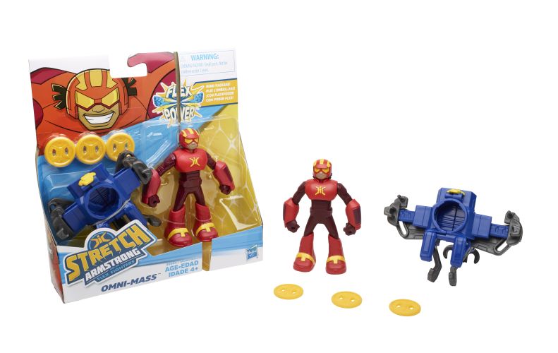 hasbro, action figures, stretch armstrong, stretch armstrong and the flex fighters