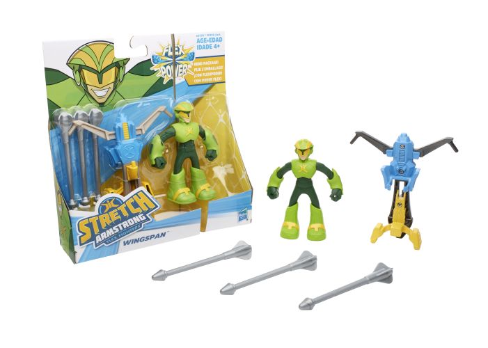 hasbro, action figures, stretch armstrong, stretch armstrong and the flex fighters