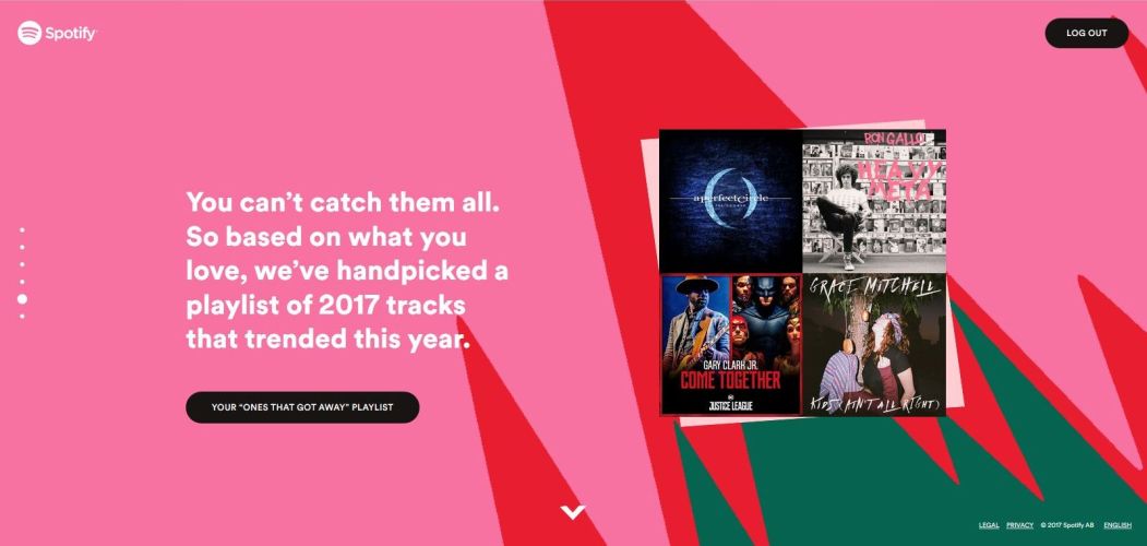 spotify, 2017 wrapped