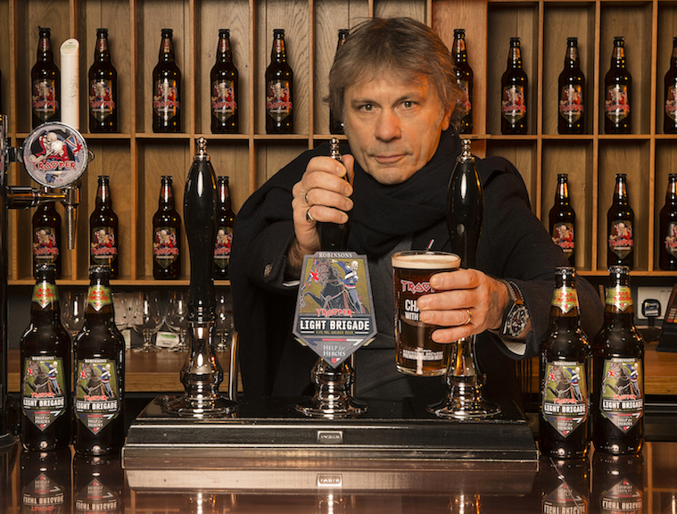 bruce dickinson, iron maiden beer, iron maiden, john mcmurtrie