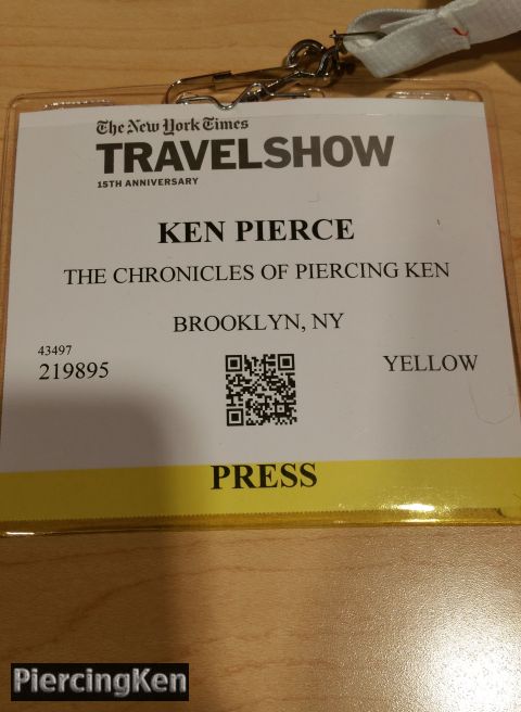 new york times travel show, new york times travel show 2018, photos from ny times travel show, photos from ny times travel show 2018