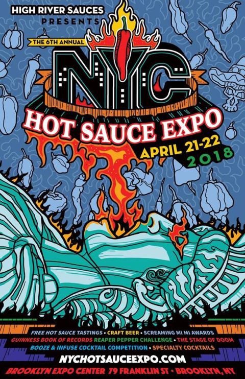 nyc hot sauce expo, nyc hot sauce expo 2018