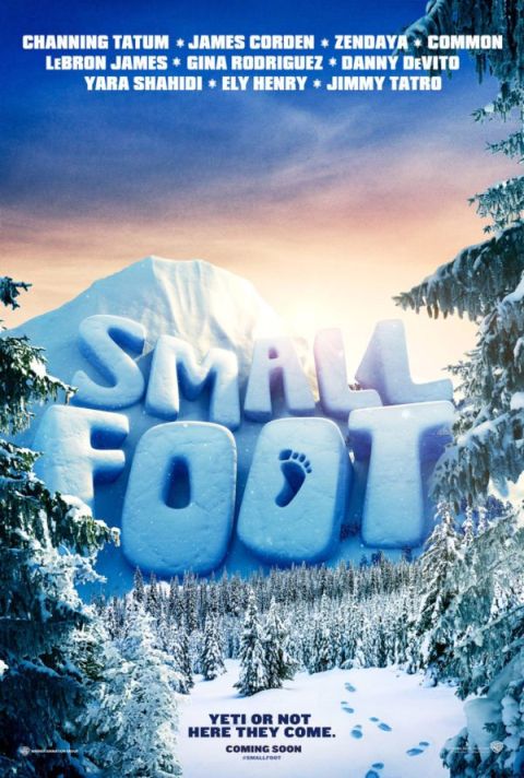 movie posters, warner animation group, warner brothers pictures, smallfoot