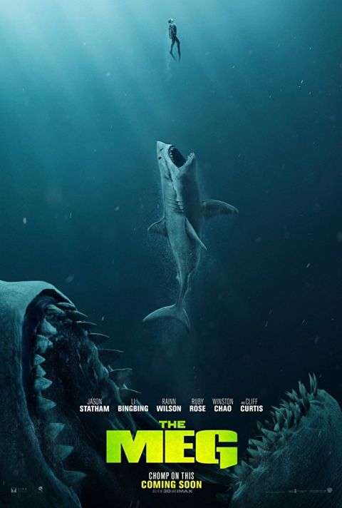 movie posters, warner brothers pictures, the meg