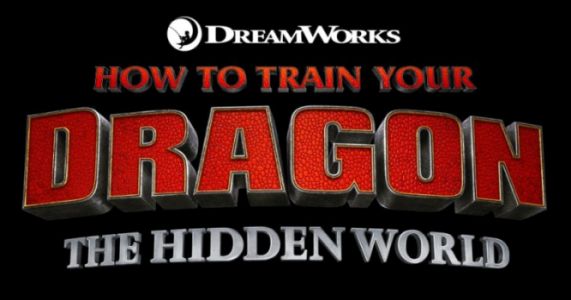 how to train your dragon the hidden world logo