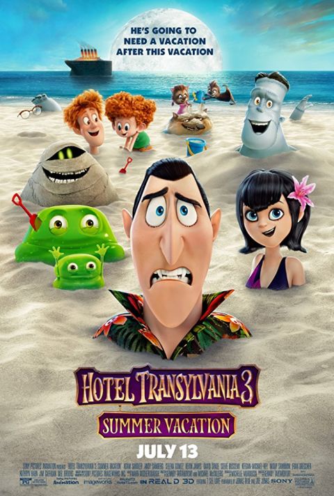 movie posters, hotel transylvania 3: summer vacation