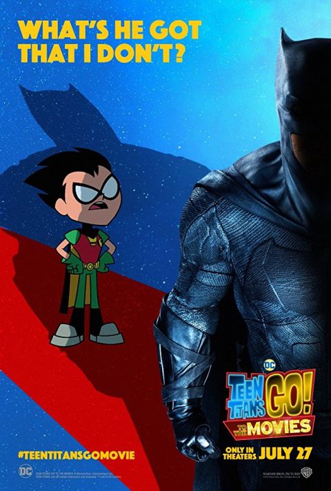 movie posters, warner brothers pictures, teen titans go to the movies