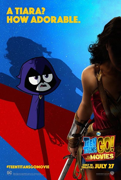 movie posters, warner brothers pictures, teen titans go to the movies