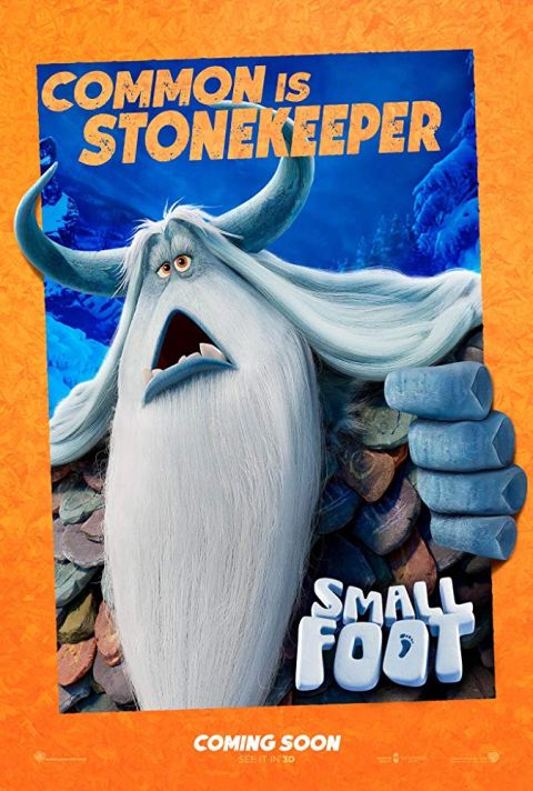 movie posters, warner animation group, warner brothers pictures, smallfoot