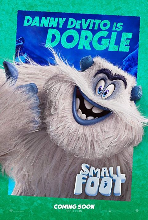 movie posters, warner animation group, warner brothers pictures, smallfoot