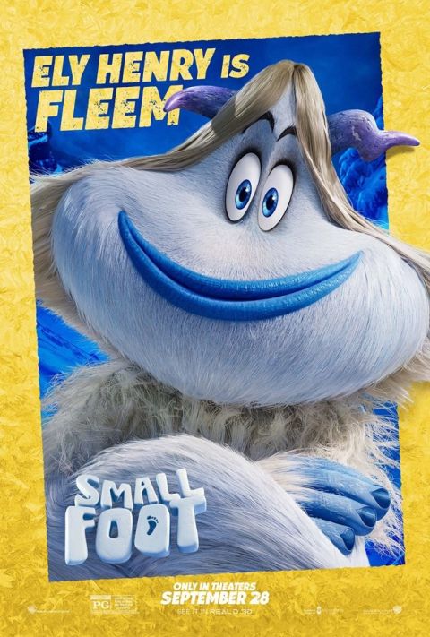 movie posters, warner animation group, warner brothers pictures, smallfoot