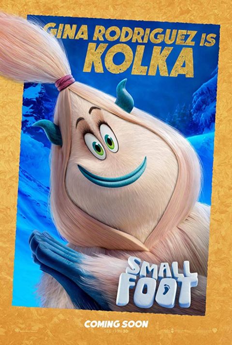 movie posters, warner animation group, warner brothers pictures, smallfoot