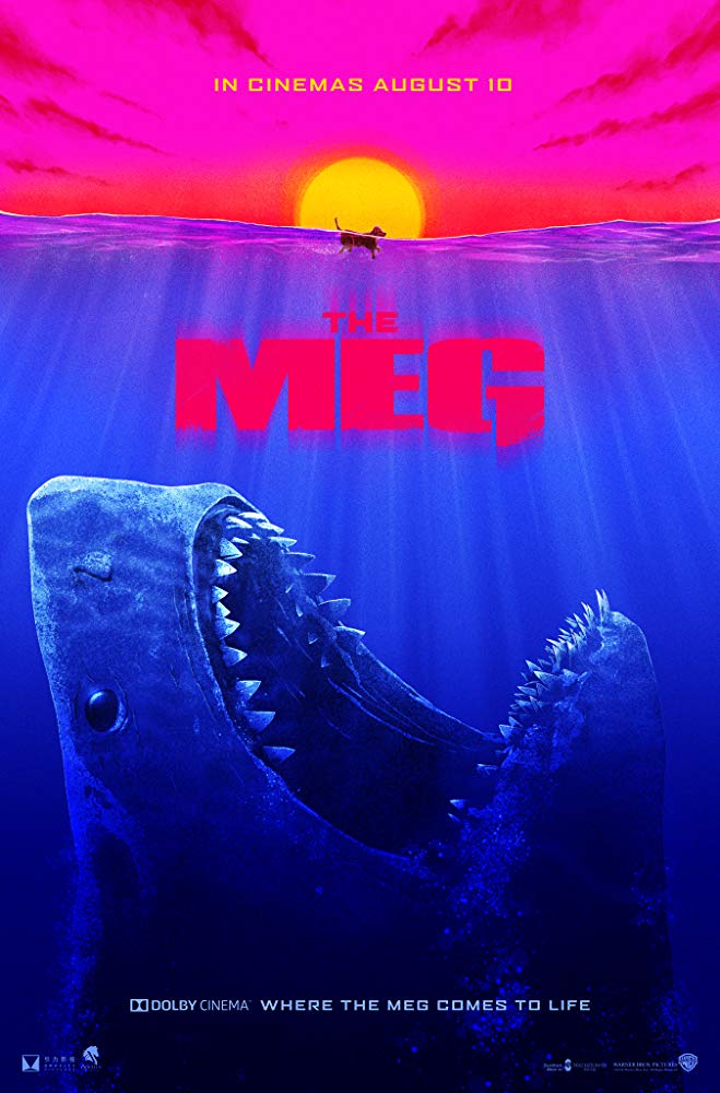 movie posters, warner brothers pictures, the meg