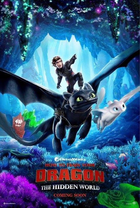 movie posters, promotional posters, how to train your dragon the hidden world, dreamworks