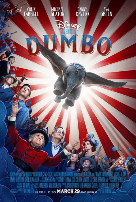 movie posters, promotional posters, walt disney pictures, dumbo