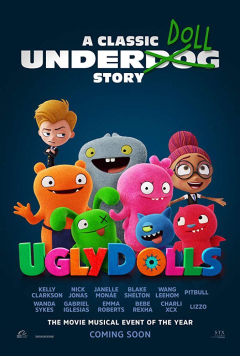 movie posters, promotional posters, stx entertainment, uglydolls