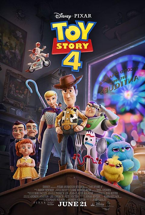 movie posters, promotional posters, disney pixar, toy story 4